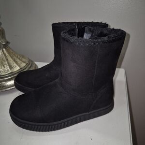 Black Suede Ankle Boots